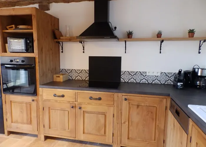 Ferienhaus Avec Jacuzzi Privatif - Haras Le Val Du Conte